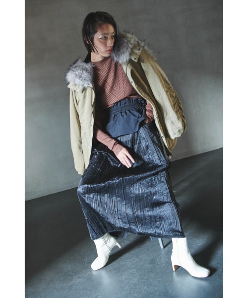 ANOGH（アノフ） ブルゾン アウター NYLON TWILL HOOD BLOUSON