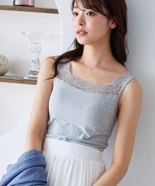 RADIANNE（ラディアンヌ） タンクトップ ノースリーブ 「肉感拾わない