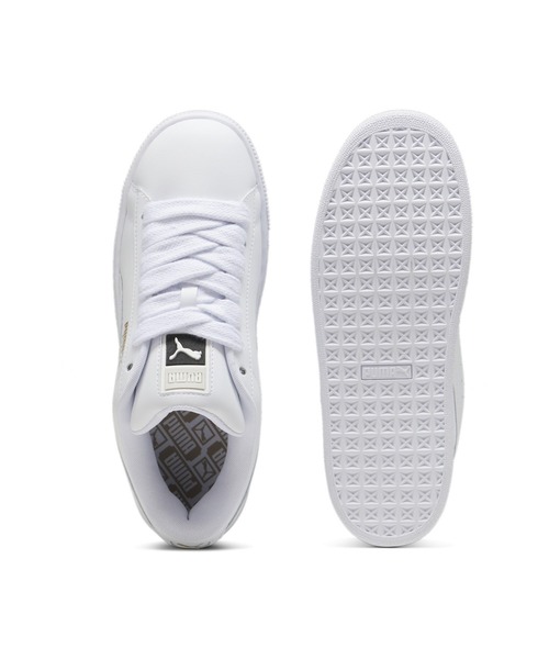 プーマ レザー スニーカー 26.0㎝ ホワイト PUMA スニーカー プーマ ウィメンズ メイズ レザー レディース