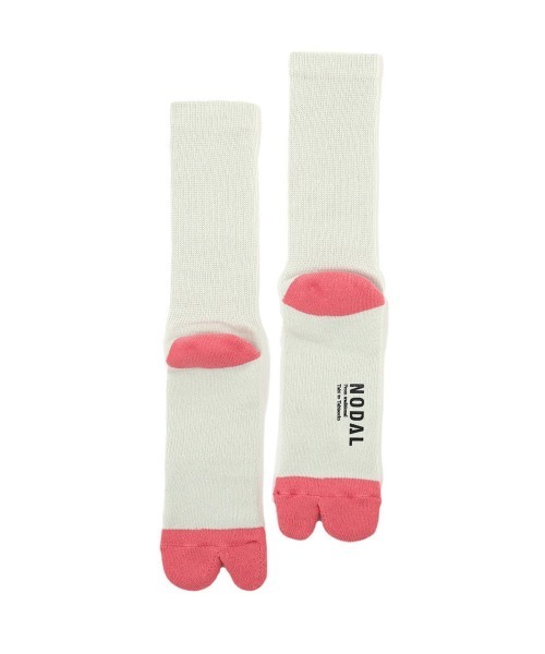 NODAL（ノーダル） 靴下 COTTON LINEN BICOLOR SOCKS コットンリネン