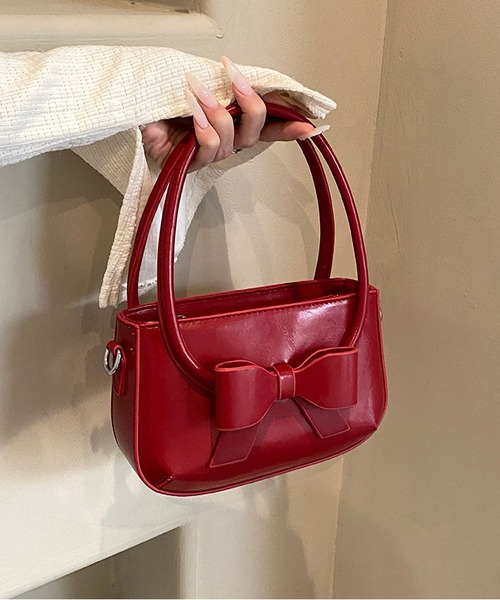 LA VORAGINE（ラ ヴォラジネ） ショルダーバッグ バッグ リボン付き