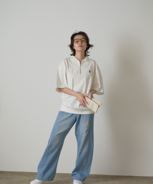 U.S. POLO ASSN. ポロシャツ ASSN./ユーエスポロアッスン ハーフ