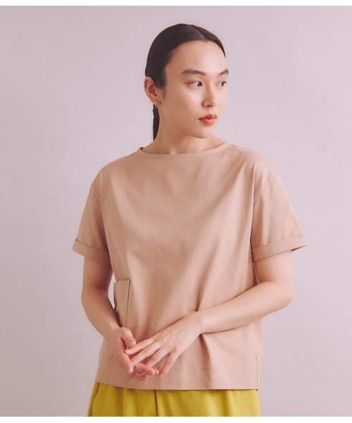 tシャツ Luster Soft Jersey ポケットTシャツ レディース