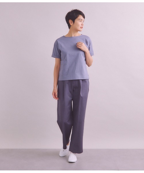 tシャツ Luster Soft Jersey ポケットTシャツ レディース SIPULI tシャツ Luster Soft Jersey ポケットTシャツ レディース