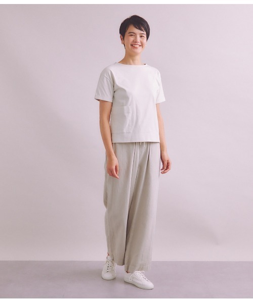 tシャツ Luster Soft Jersey ポケットTシャツ レディース SIPULI tシャツ Luster Soft Jersey ポケットTシャツ レディース