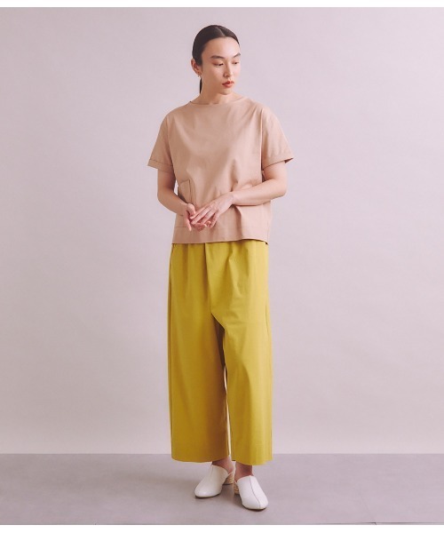 SIPULI tシャツ Luster Soft Jersey ポケットTシャツ レディース