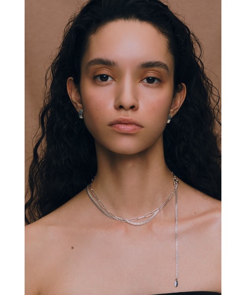 ネックレス 「quip queint」two chain necklace/2チェーン ネックレス レディースの画像
