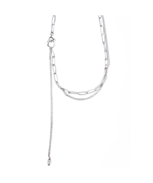 ネックレス 「quip queint」two chain necklace/2チェーン ネックレス レディースの画像