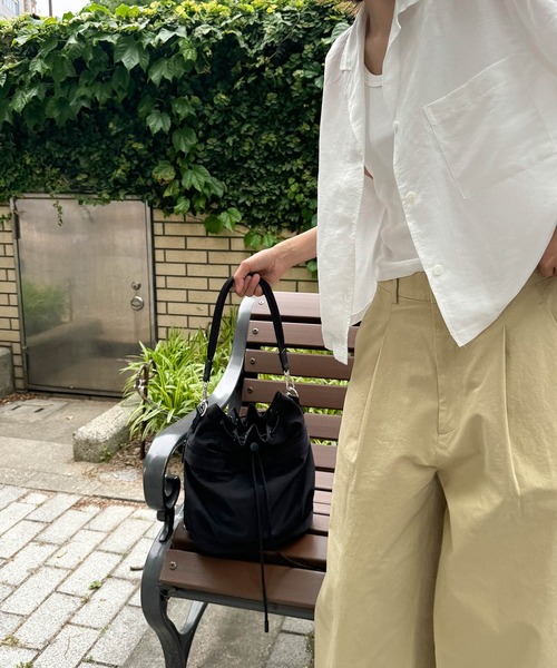 CANAL JEAN ショルダーバッグ バッグ El mar ドローストリング