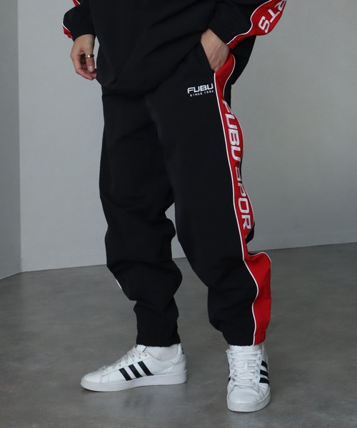 FUBU パンツ 「FUBU/フブ」Nylon Track Pants/ナイロン トラック