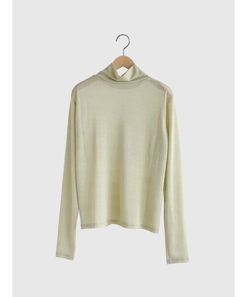 tシャツ Glitter turtle sheer tops レディース