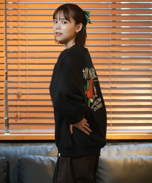 TOY MACHINE（トイマシーン） トレーナー スウェット 「ムラサキ