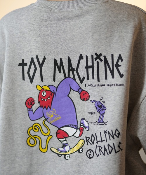 フォーリミ TOY MACHINE トレーナー L フォーリミ TOY MACHINE