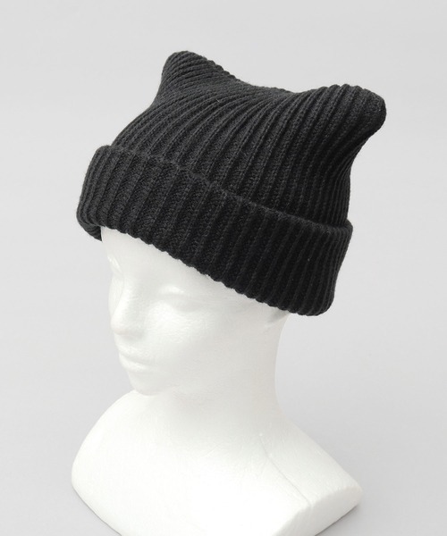 andwang/Fluffy cat knit hat/ニット帽 韓国 AWESOME NEEDS】HANDICRAFT KNIT CAT HAT (AWESOME NEEDS/ニット