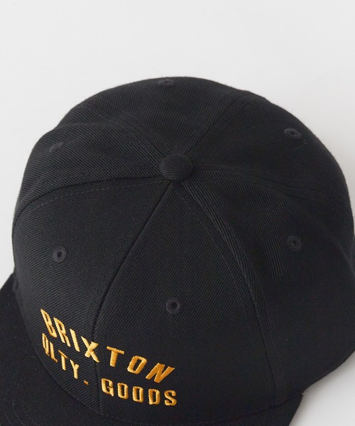Unisex Crest Netplus Utility Snapback in Black – Brixton