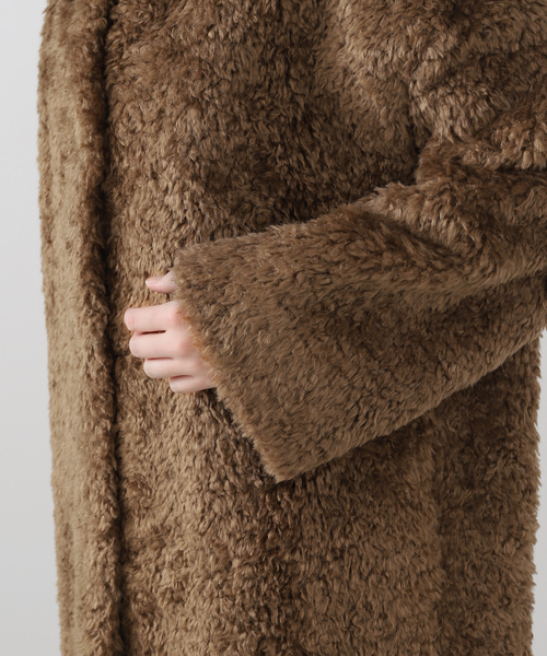 IENA コート アウター HERNO/ヘルノ ECO FUR COAT ファーコート