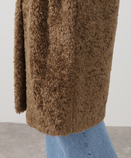 IENA コート アウター HERNO/ヘルノ ECO FUR COAT ファーコート