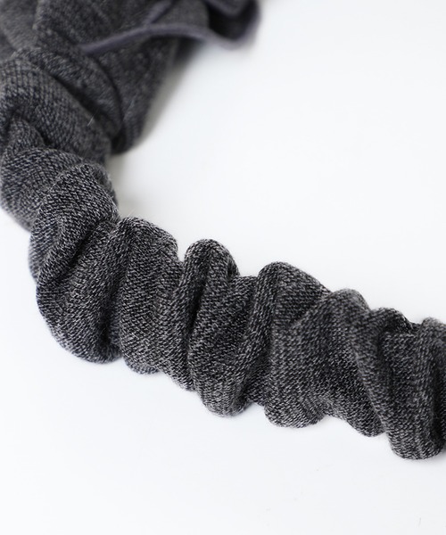 14+（イチヨンプラス） ヘアバンド ジャージ素材クロスヘアバンド