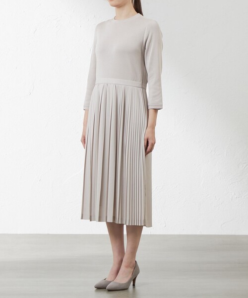 AMACA（アマカ） ワンピース 布帛コンビニットワンピワンピース