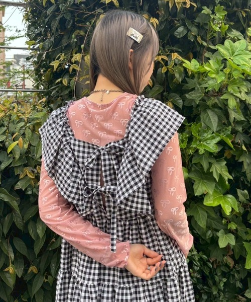 Candy Stripper RIBBON SHEER CHOKER トップス レディース
