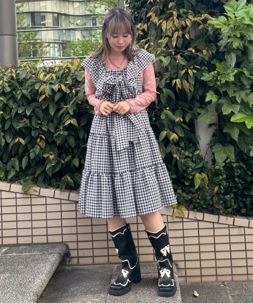 Candy Stripper RIBBON SHEER CHOKER トップス レディース