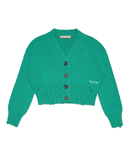 ★MARNI★マルニ★カーディガン★セーター★ SALE】MARNI（マルニ）コットンダメージニットカーディガン