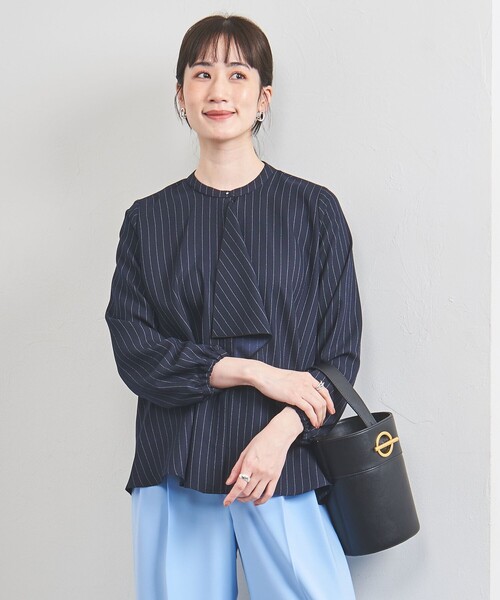 ユナイテッドアローズ フロントフリル　ブラウス UNITED ARROWS フロントフリル ブラウス - ファッション通販