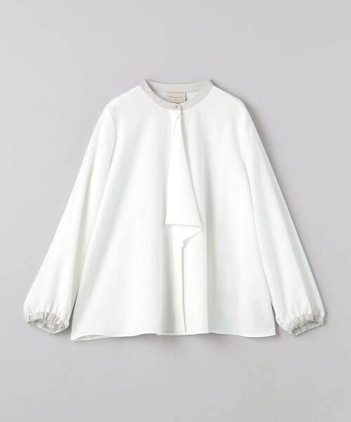 UNITED ARROWS ブラウス シャツ フロントフリル レディース