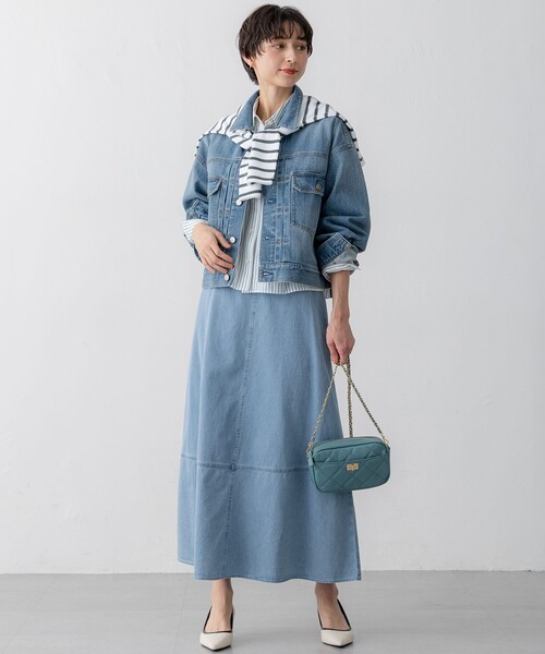 23区（ニジュウサンク） ブラウス シャツ 「洗える」CANCLINI