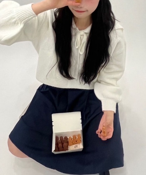 hugi ニット セーター SAILOR KNIT/セーラーニット レディース