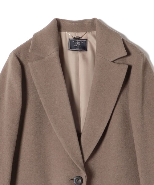 SHIPS（シップス） チェスターコート 38 グレー レディース : ZOZOTOWN