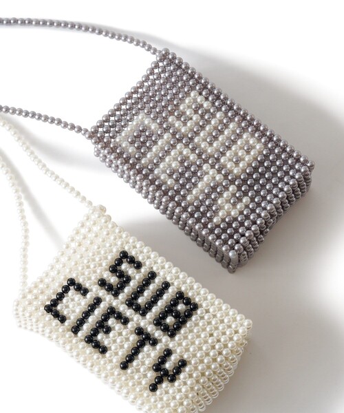 Subciety（サブサエティ） ショルダーバッグ Pearl shoulder bag 