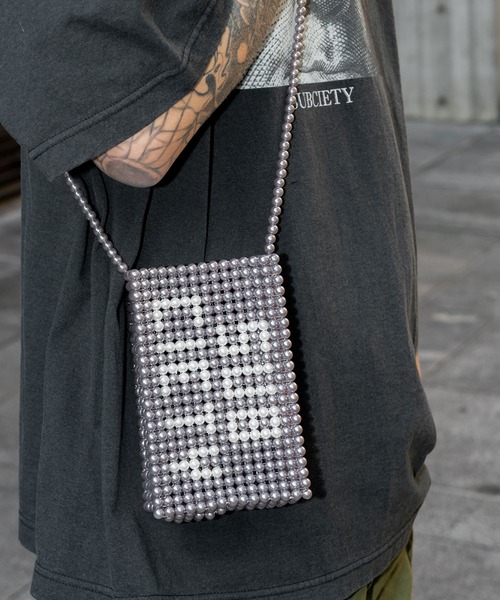 Subciety（サブサエティ） ショルダーバッグ Pearl shoulder bag 