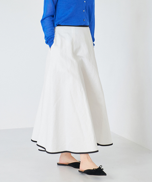 ユニオンランチ　UNION LAUNCH Linen Maxi Skirt ユニオンランチスカート