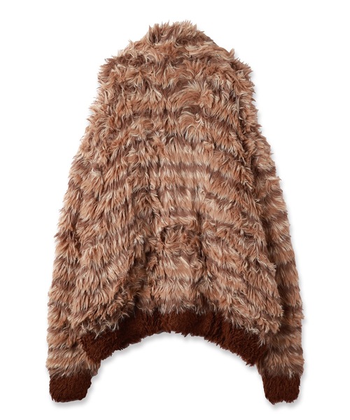 カーディガン MULTI BORDER KNIT CARDIGAN メンズ レディースの画像