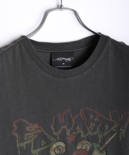 Ed Hardy タンクトップ EdHardy ピグメント加工 ビッグ