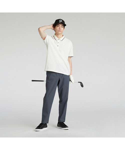 PUMA（プーマ） ポロシャツ メンズ ゴルフ FOG リブ カラー 半袖