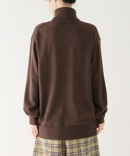 「IENA」 タートルネックニット FREE ベージュ レディース_画像7