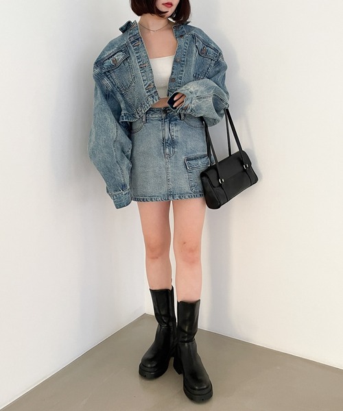 「Heather」 ショートブーツ M ブラック レディース_画像7