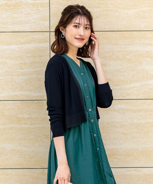 any SiS カーディガン ショートレングス レディース : ZOZOTOWN