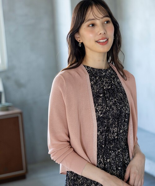 新品 anySiS カーディガン 洗える】ラメ カーディガン / ANY SIS | ファッション通販
