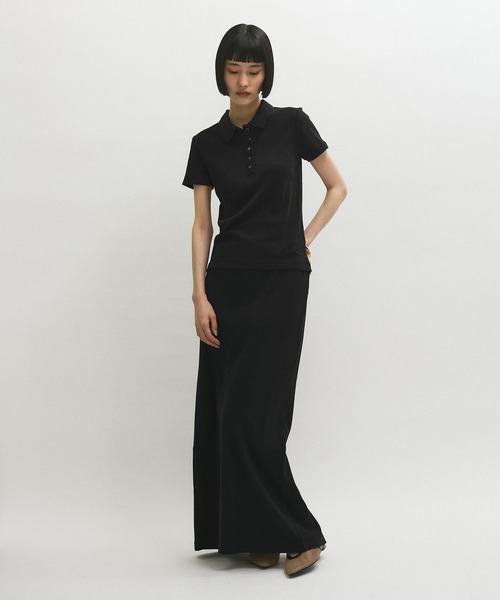 Miller for ADAM ET ROPE Polo Tee セットアップ ADAM ET ROPÉ FEMME(アダム エ ロペ ファム) / 【Miller for