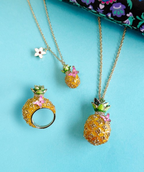 ANNA SUI（アナスイ） ネックレス パイナップルモチーフ ネックレス
