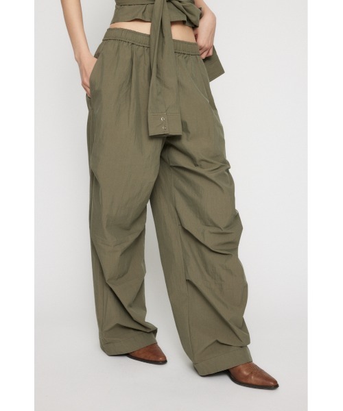 LAGUA GEM パンツ EASY PARACHUTE レディース : ZOZOTOWN Yahoo