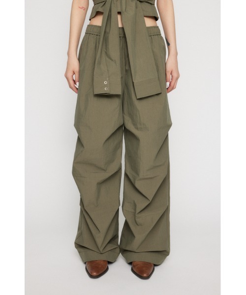 LAGUA GEM パンツ EASY PARACHUTE レディース : ZOZOTOWN Yahoo