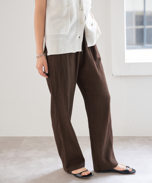 IENA パンツ SARA MALLIKA × 別注 PANTS レディース : ZOZOTOWN