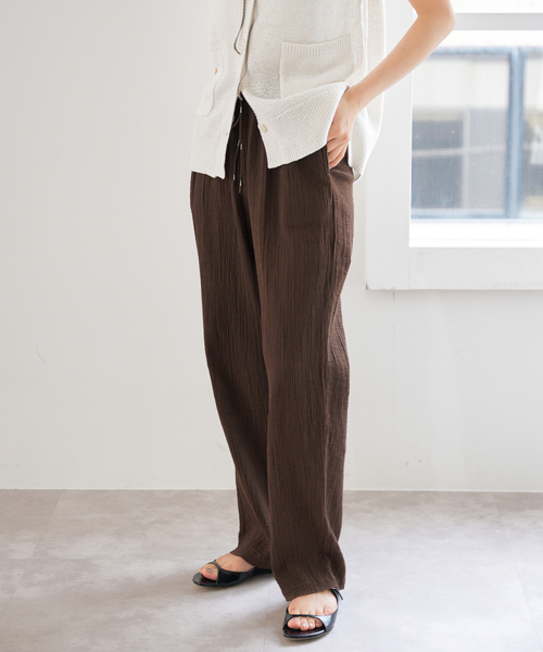 IENA パンツ SARA MALLIKA × 別注 PANTS レディース : ZOZOTOWN