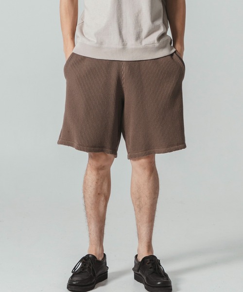 パンツ LYFT WAFFLE NYLON SHORTS Stretch Waffle Nylon Shorts - Navy – LÝFT