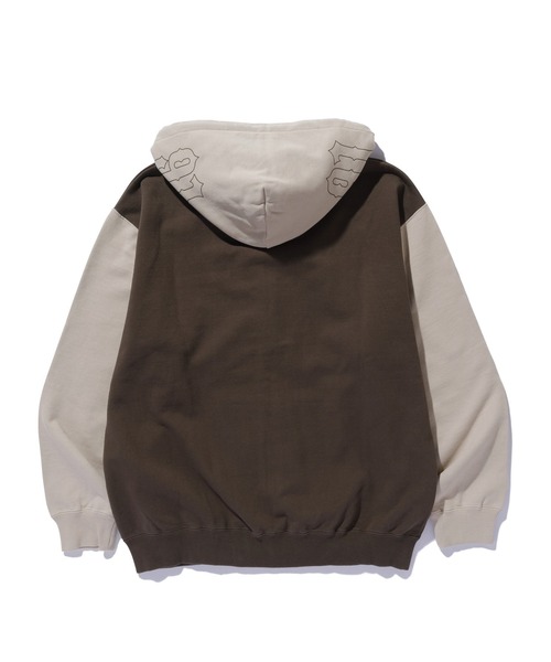 XLARGE（エクストラ ラージ） パーカー COLOR BLOCK ZIP HOODED
