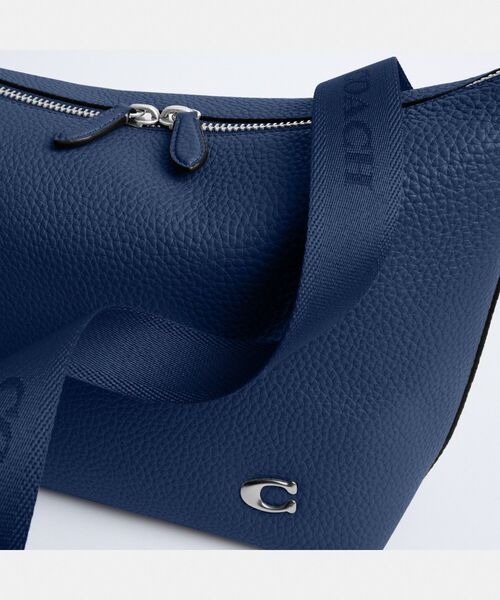美品⭐️COACH ブラック メッセンジャーバッグ レザー　PVC サイズ調節 COACH メッセンジャーバッグ｜バッグ｜ファッション おすすめ